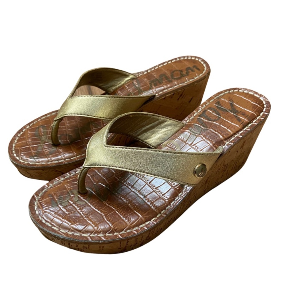 Sam Edelman Romy Platform Wedge Sandals Size 6.5